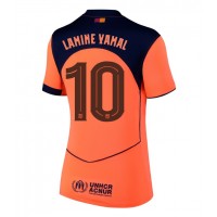 Barcelona Lamine Yamal #10 Tretí Ženy futbalový dres 2025-26 Krátky Rukáv